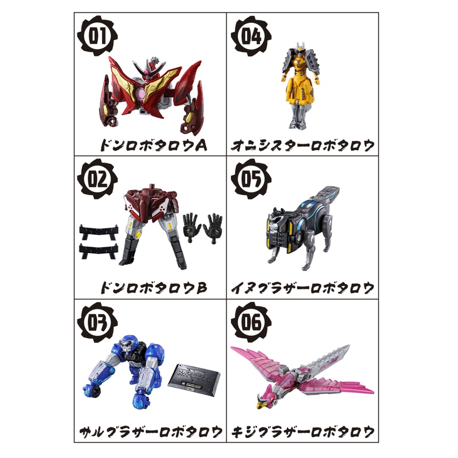 Mô hình đồ chơi chính hãng Bandai Minipla Don Onitaijin - Avataro Sentai Donbrothers