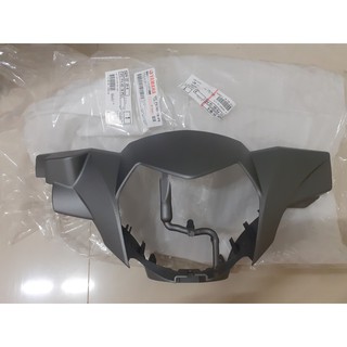 Ốp đầu trước (Nắp trước tay lái) Sirius Fi Ghi xám mờ