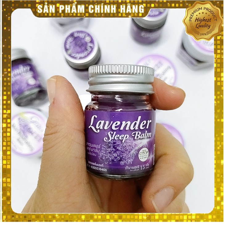 Dầu Cù Là Lavender OTOP Giảm Stress Ngủ Ngon Sleep Balm