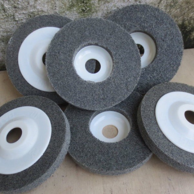 [GIÁ TỐT] Bánh nỉ xám 100mm loại cứng tốt