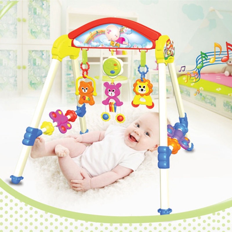 Kệ Chữ A Phát Nhạc Bé Tập Thể Dục Ngôi Nhà Tuổi Thơ Phiên Bản Âm Thanh Antona BB.301 Xanh Đỏ Hồng