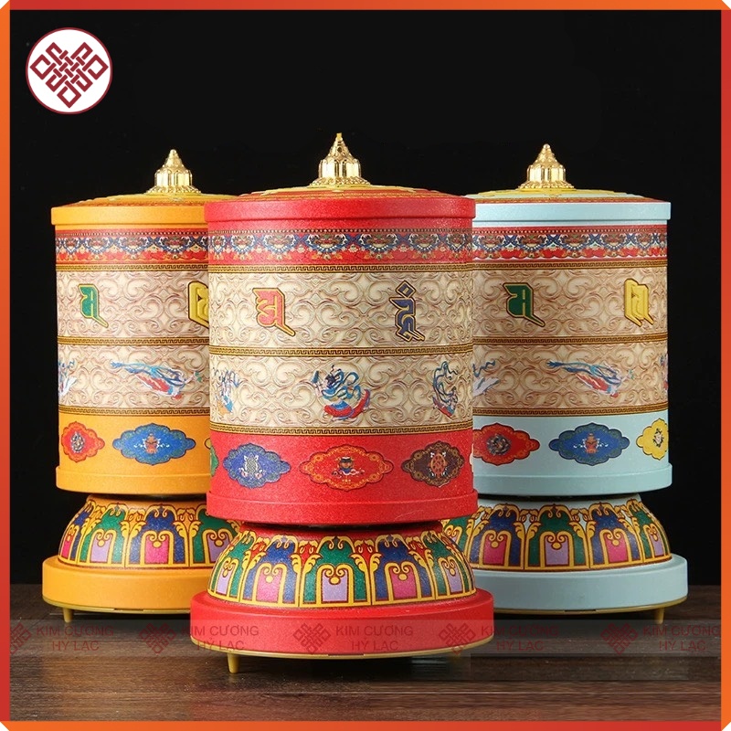 Kinh Luân Điện Xoay Để Bàn Mật Tông [Kim Cương Hỷ Lạc] - Nhiều Màu