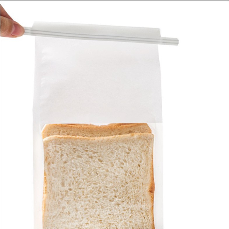 Túi bánh mì ziplock đựng bánh 300g-450g, màu sắc đa dạng- VUA BAO BÌ