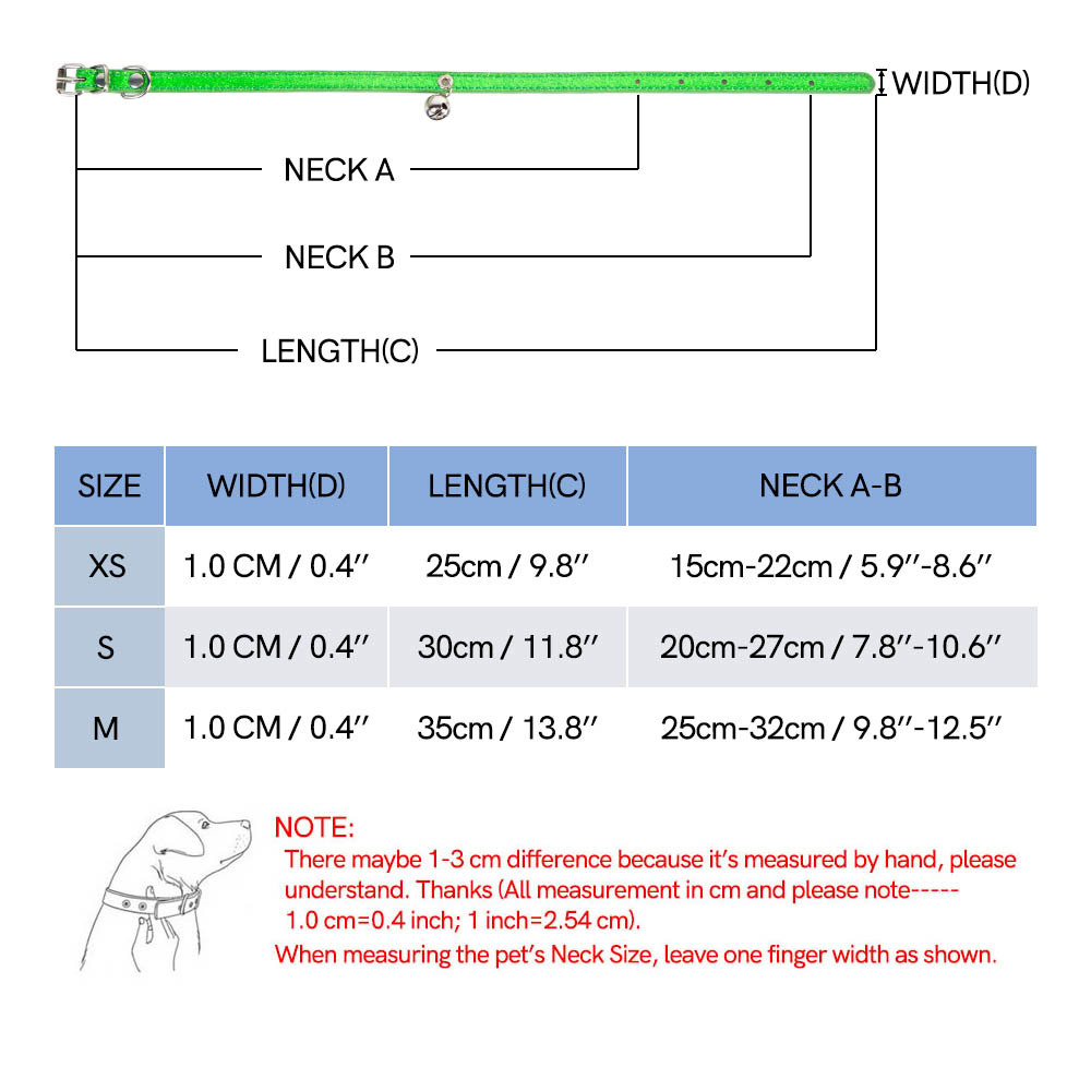 Vòng Cổ Da PU Mềm 16 Màu Có Chuông Dành Cho Thú Cưng