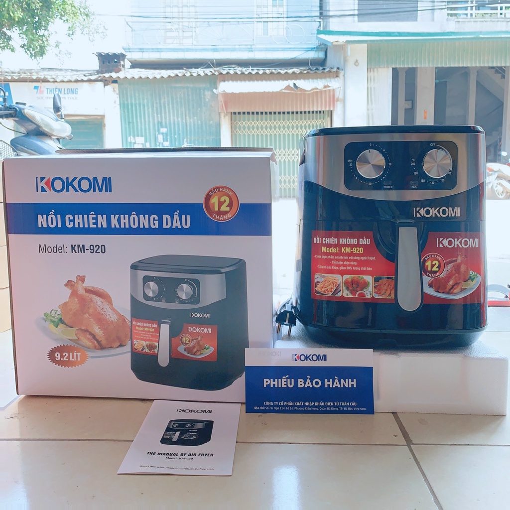 Nồi chiên không dầu 9.2 Lít KOKOMI KM-920( BH 12T)