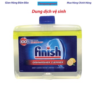 Dung dịch vệ sinh máy rửa bát Finish 250ml/chai- Hương chanh