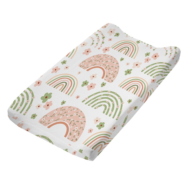Tấm đệm lót bằng cotton mềm thay tã cho bé