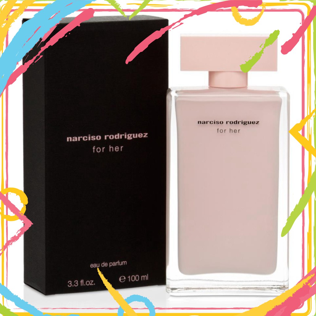 tuan00008 [CHÍNH HÃNG] Nước hoa Narciso Rodriguez for her (EDP) 100ml(đen) tuan00008