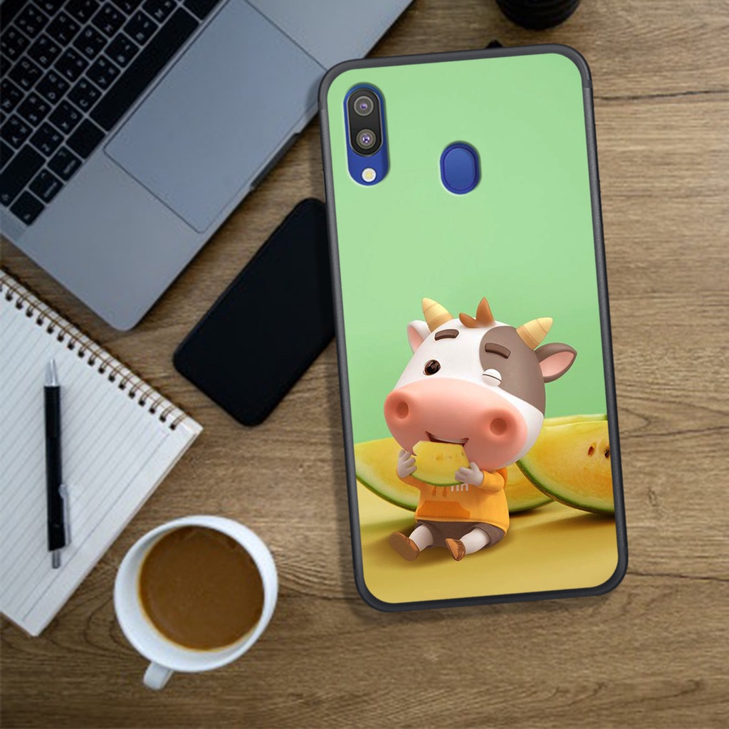 ỐP LƯNG SAMSUNG A10S/A11/A20/A30, IN HÌNH CHÚ BÒ SIÊU CUTE, SIÊU ĐÁNG YÊU
