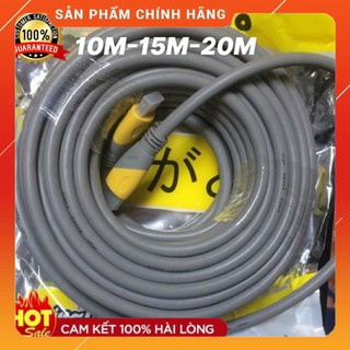 Cáp hdmi arigato 10m 15m 20m lõi đồng hdtv 4k*2k - dây hdmi to hdmi tròn chuẩn full hd 1080p
