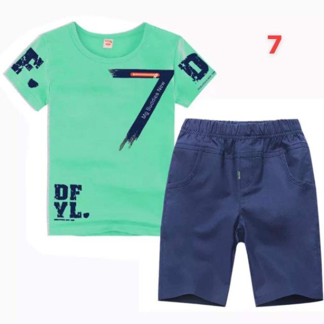 Combo 2 bộ bé trai