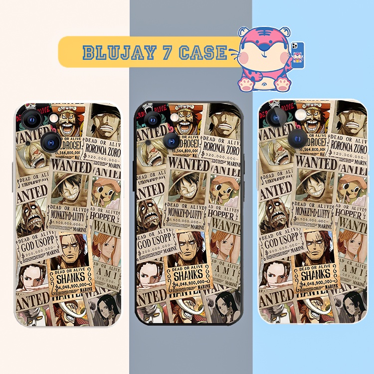 Ốp lưng iphone Thẻ bài one Piece cho iPhone 13ProMax iPhone 11 X XsMax Xr iPhone 7 8Plus BLUJOPC0053