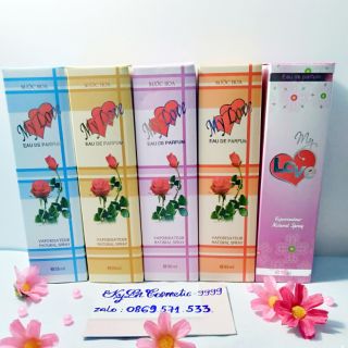 Nước hoa My Love 35ml (5 mùi)
