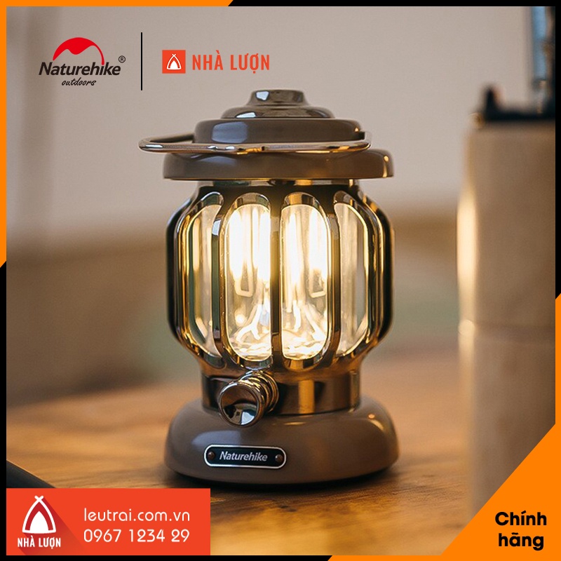 Đèn cắm trại dã ngoại Glamping NatureHike - NH21ZM008