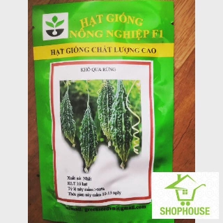 shophouse 10 hạt giống khổ qua ( mướp đắng rừng)  SHOP HOUSE  TẾT KHUYẾN MẠI