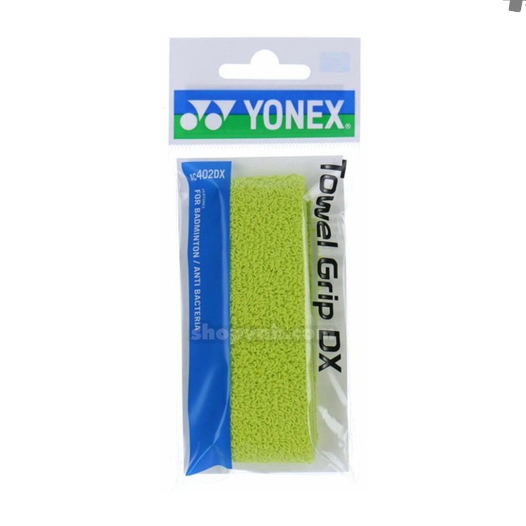 Quấn Cán Vợt Cầu Lông/Tennis Vải Yonex Chính Hãng 402EX - Cảm Giác Cầm Êm Ái ,Thấm Hút Mồ Hôi Tay Tốt, Chống Trơn Trợt