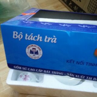 Bô bình trà + 6 tách