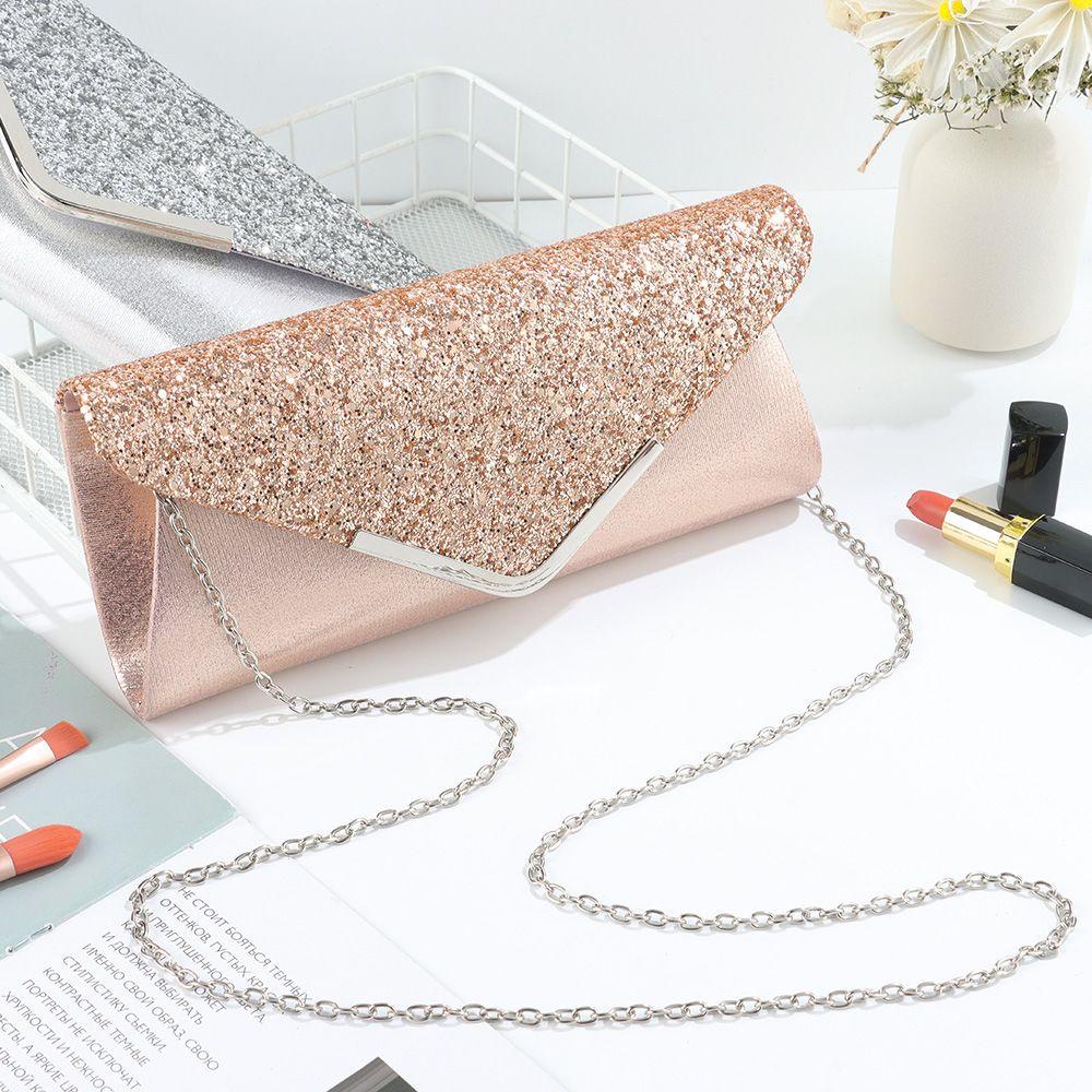 Ví Cầm Tay Lấp Lánh Thời Trang Phong Cách Châu Âu