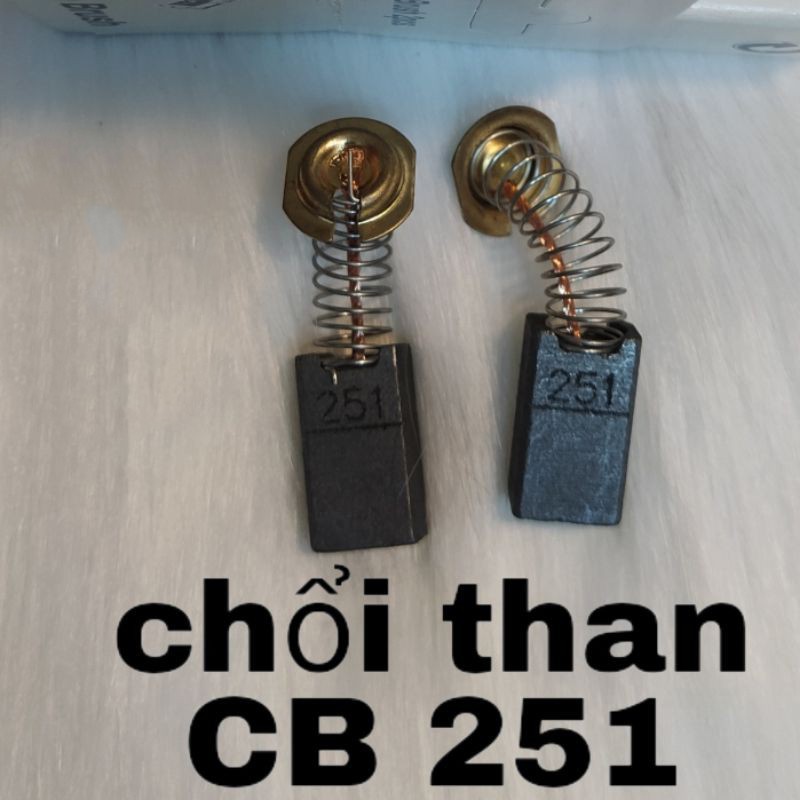 Carbon CB 251 (1đôi) - chổi than CB 251 hàng đẹp, than mềm