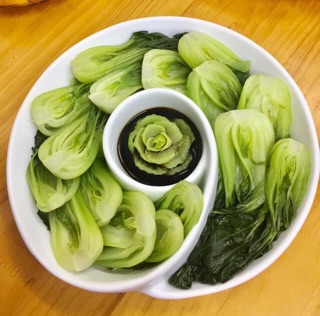 Đĩa xoáy 2 ngăn sứ Bát Tràng