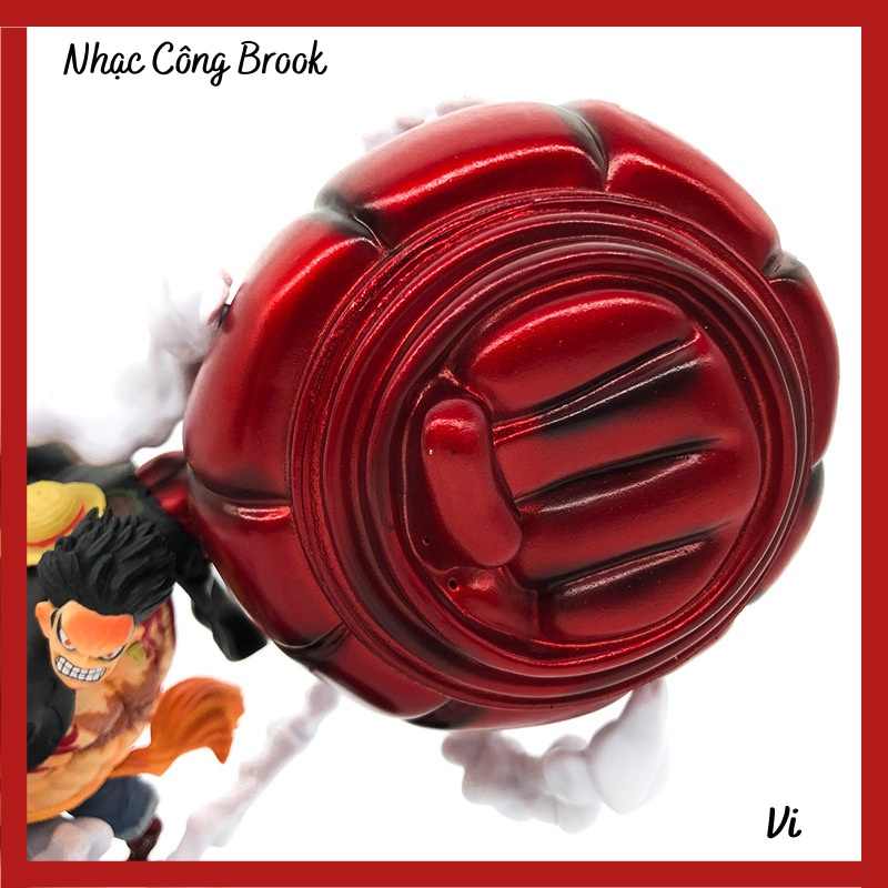 Mô Hình Luffy Nấm Đấm Siêu To  Luffy Gear 4 Snake Man Full Box Trạng Thái Chiến Đấu