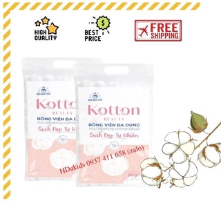 Bông Gòn Viên Merilynn Bạch Tuyết (80gram/gói)