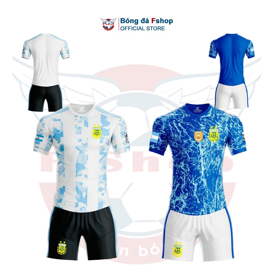 Bộ quần áo bóng đá đội tuyển quốc gia Argentina - Giải vô dịch Copa America 2021 ⚡