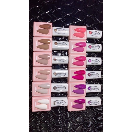 Sơn gel neddy cao cấp hàng độc quyền, Sơn gel móng tay chất sơn bao đặc siêu mướt độc quyền 100 màu ib shop gửi bảng màu