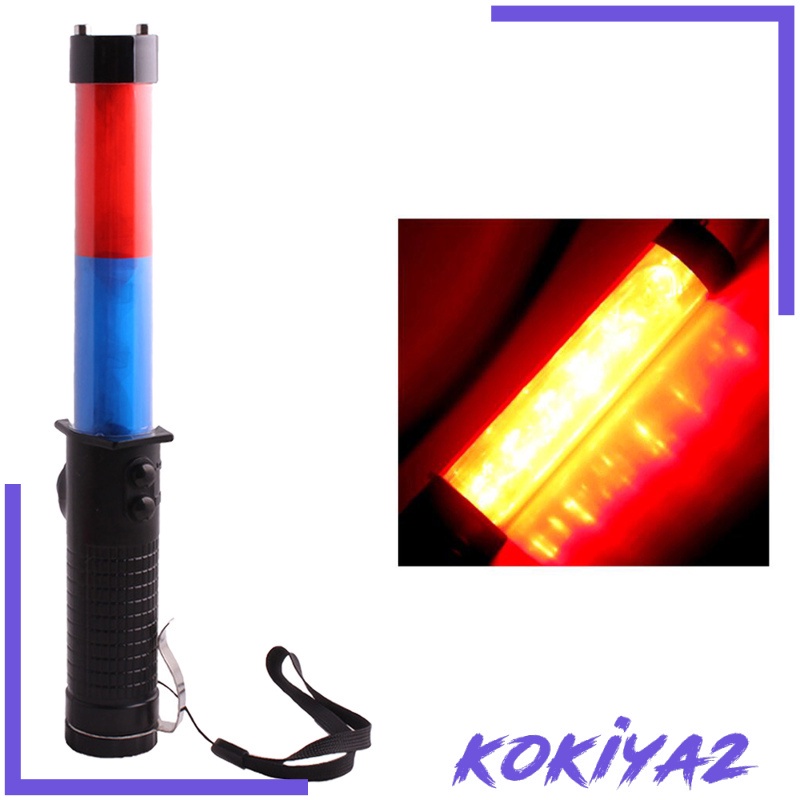 Gậy điều khiển đèn Led cảnh báo an toàn cho đường giao thông KOKIYA2