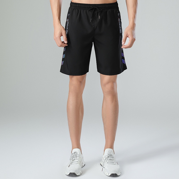 Quần Đùi Nam Thể Thao Phản Quang Khóa Kéo Chống Nước Tập Gym Cao Cấp Thời Trang Chất Gió Excool Siêu Mát Mẻ VESCA H14