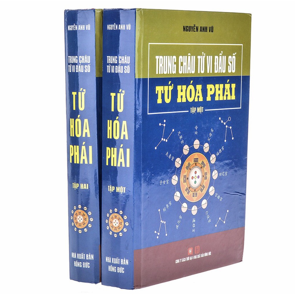 Sách - Trung châu tử vi đẩu số Tứ Hóa Phái (Trọn bộ 2 tập)