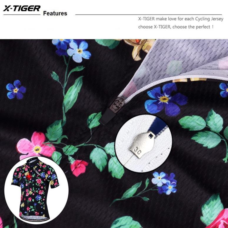 Áo Thể Thao X-tiger Jersey Chống Tia Uv Dành Cho Người Đi Xe Đạp Leo Núi  ཾ ྇