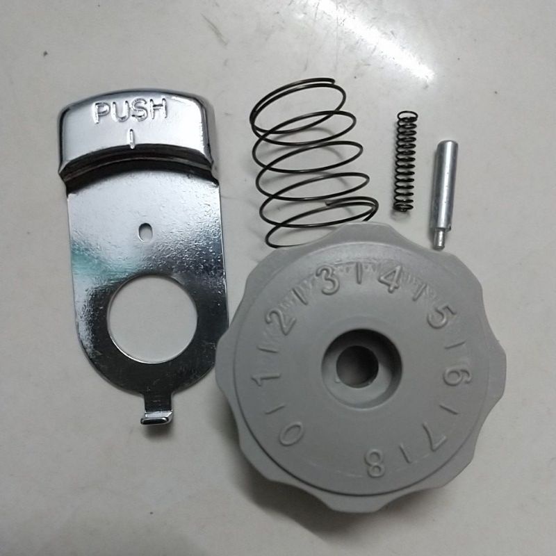 Núm chỉnh thưa dầy máy 1 kim điện tử ( Núm số)