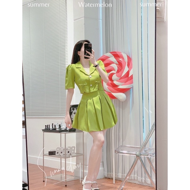 SÉT VEST ÁO XẺ TÀ PHỐI NƠ + CV XẾP LY