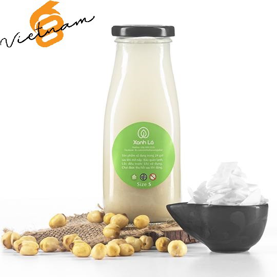 Chai Thủy Tinh Nắp Thiếc Đựng Sữa 200ml 300ml 500ml 1 Lít