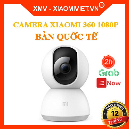 Camera Xiaomi 360 1080p Bản Quốc tế - Quay Full HD hoặc 2K | Đàm thoại 2 chiều- Hàng chính hãng | BigBuy360 - bigbuy360.vn