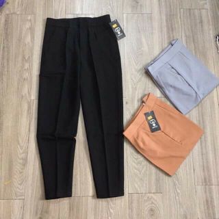 Quần vải baggy nữ.