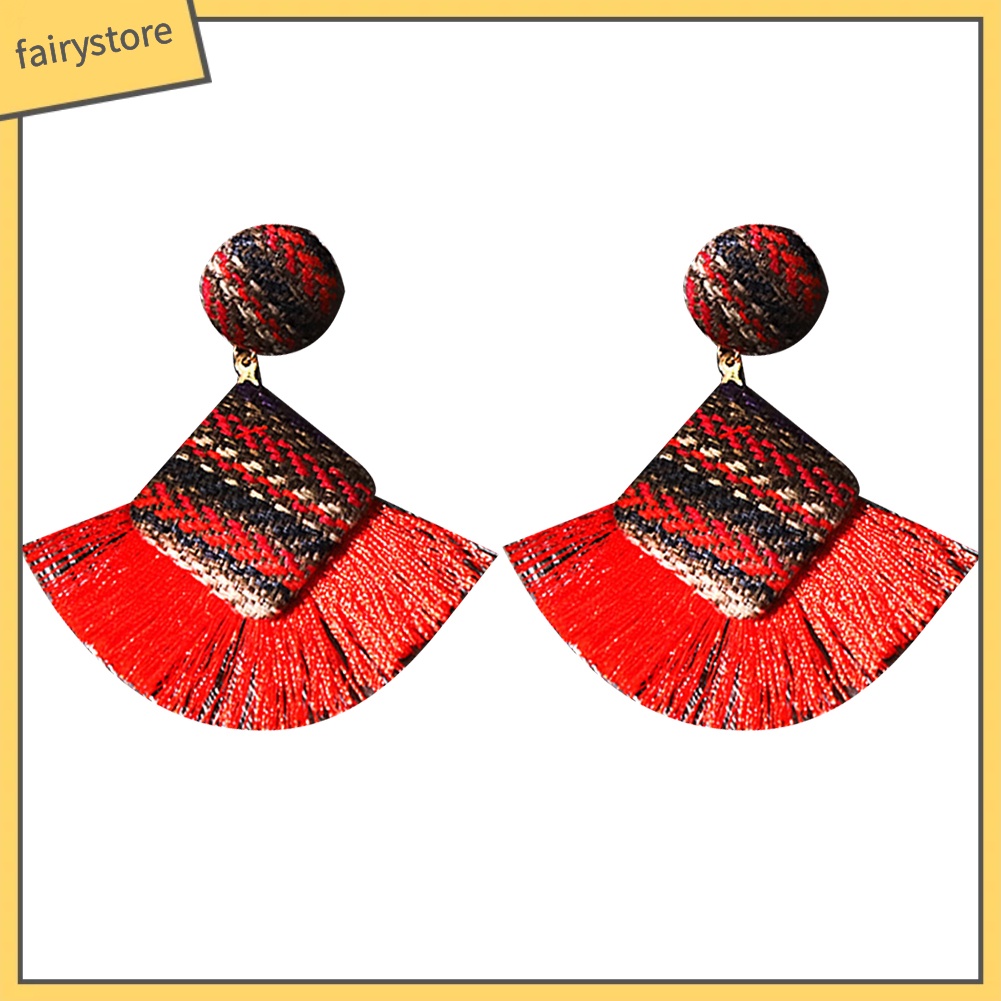 Bông tai dáng dài tạo hình độc đáo thời trang cho nữ