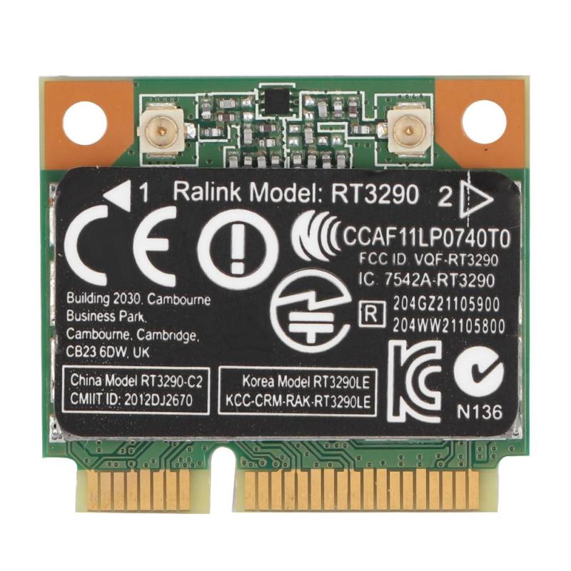 Thẻ kết nối wifi không dây RT3290 tốc độ 150 Mbps tiện dụng cho các sản phẩm máy tính kỹ thuật số cổng PCI-E mini | BigBuy360 - bigbuy360.vn