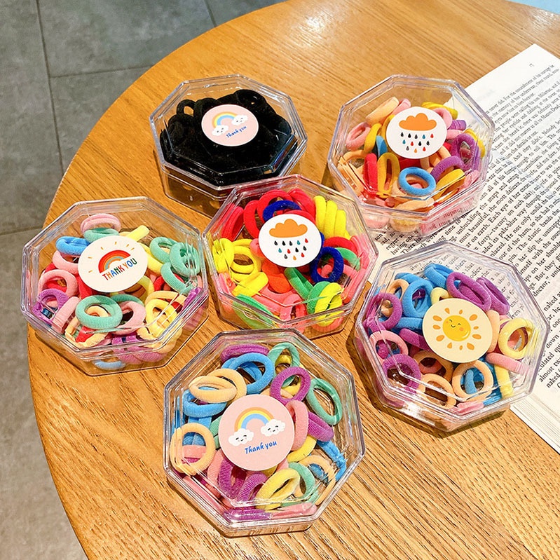 Dây Buộc Tóc Phong Cách Hàn Quốc Nhiều Màu Tùy Chọn