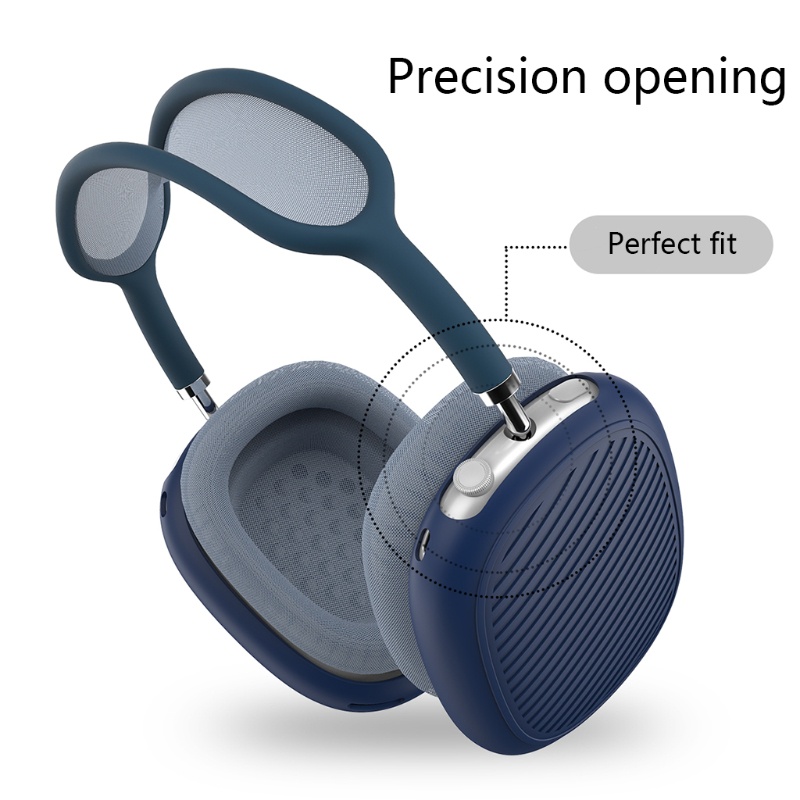 Vỏ Bảo Vệ Hộp Sạc Tai Nghe Không Dây Bluetooth Bằng Silicon Màu Trơn In Họa Tiết BT Thời Trang Cho Max
