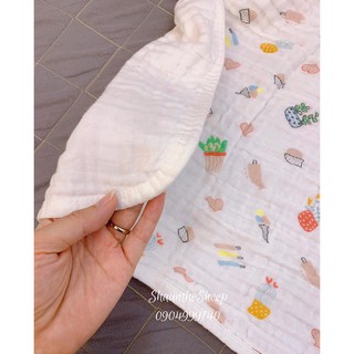 Khăn xô nhăn 6 lớp [Siêu mềm]