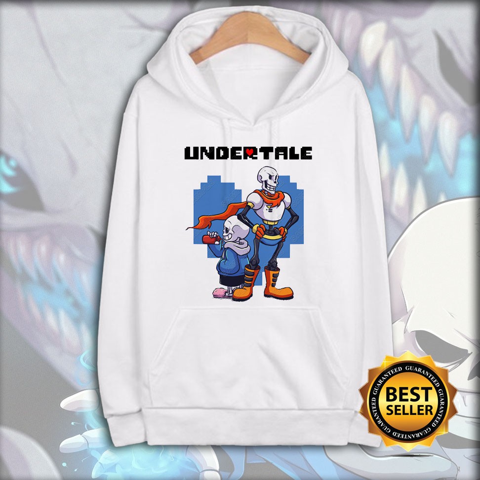 SALE- Áo Nỉ Hoodie hình bé Sans & Papyrus đẹp giá siêu rẻ giá tận xưởng