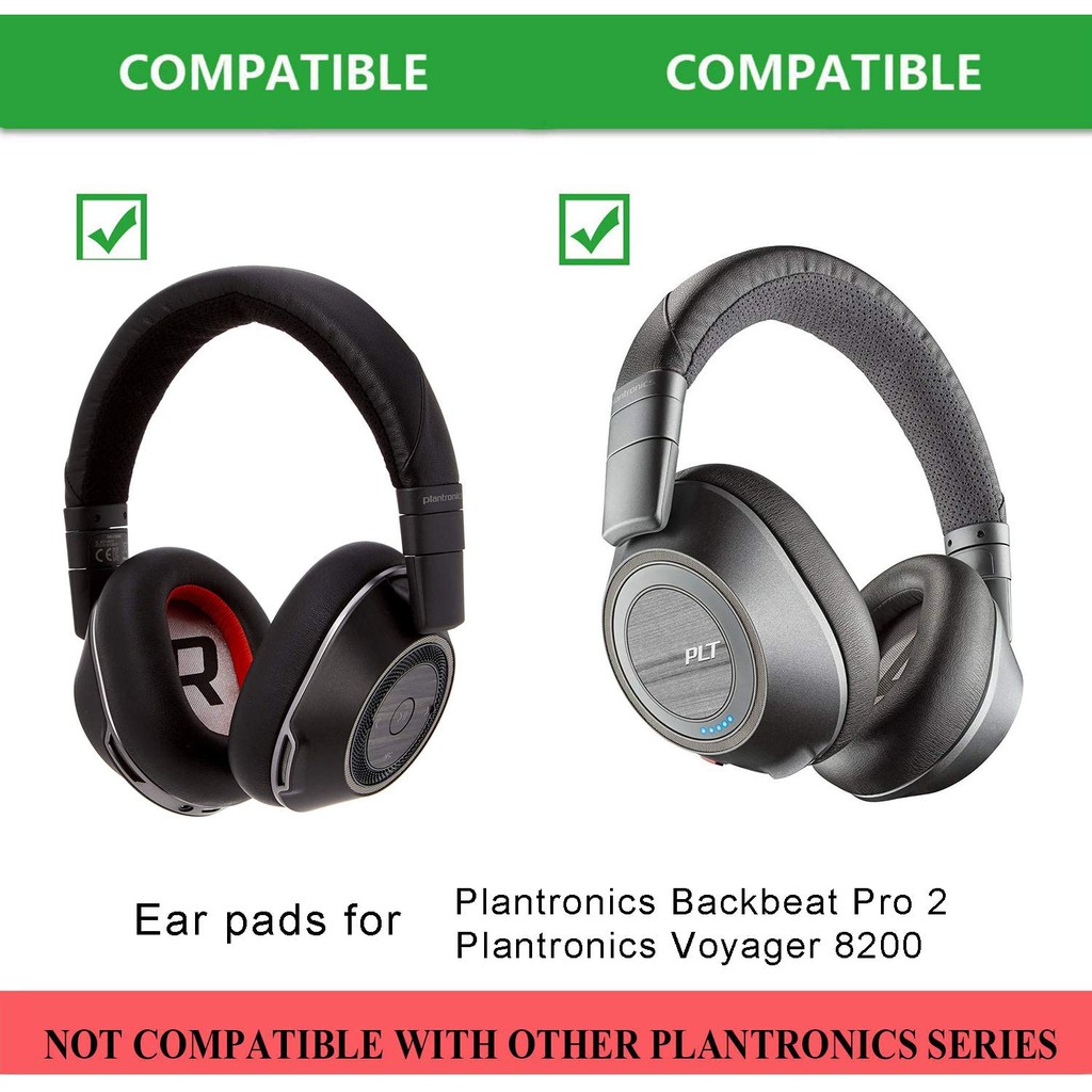 Đệm Bọc Tai Nghe Thay Thế Cho plantronics voyager 8200 uc / plantronics backbeat pro2