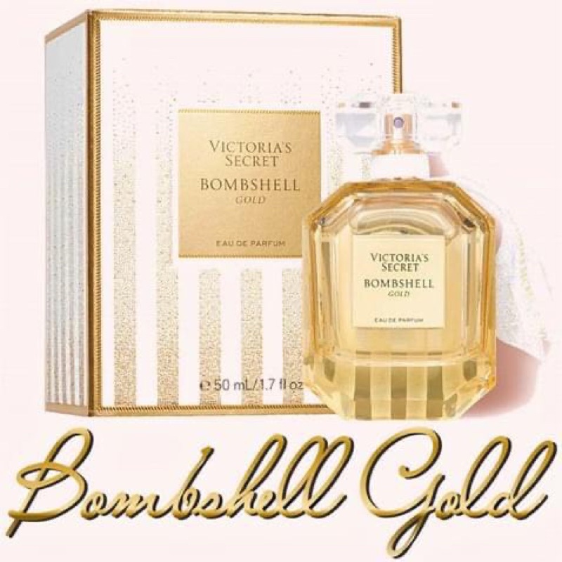 ✦GH✦ Nước Hoa Nữ Victoria's Secret Bombshell Gold Eau De Parfum - 10ml
