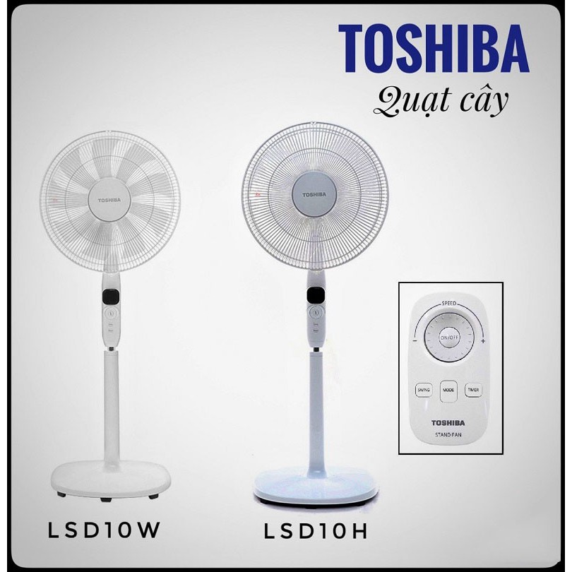 Quạt cây Toshiba F-LSD10(W) VN (Trắng) - Hàng chính hãng | BigBuy360 - bigbuy360.vn