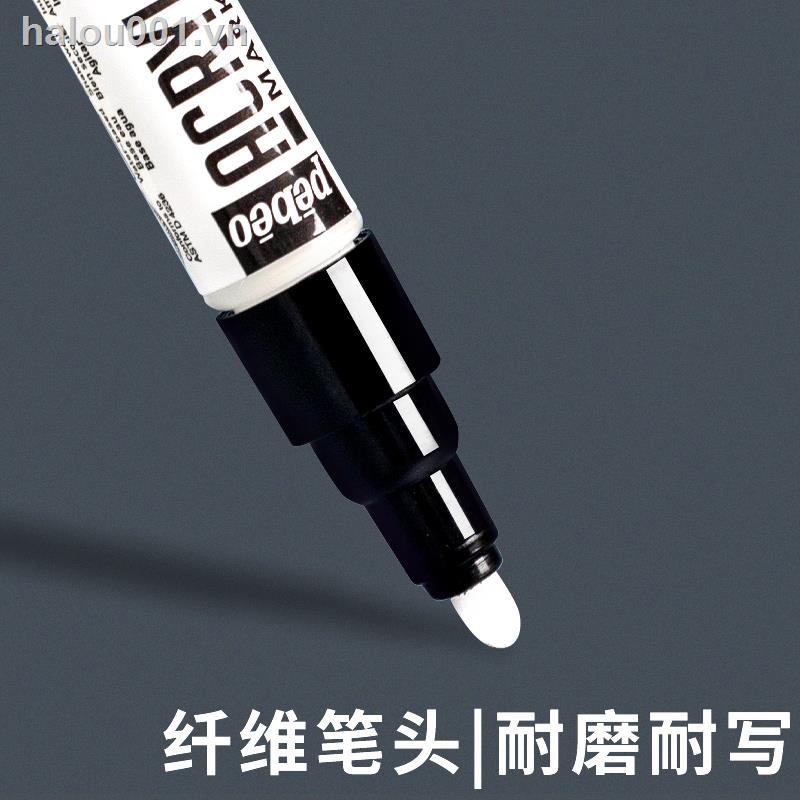 Stock♈Pháp Pebeo acrylic bút cao độ bóng bằng tay bút đánh dấu tự làm bút đánh dấu trắng bút không thấm nước và không phai màu sơn thẻ đen sơn đặc biệt bút sơn trắng đánh dấu nghệ thuật độ bóng cao bút vẽ