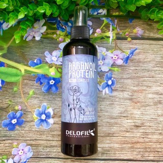 Xịt dưỡng tóc Delofil Vitamin Arganoil Protein dưỡng ẩm siêu mượt 260ml- chai