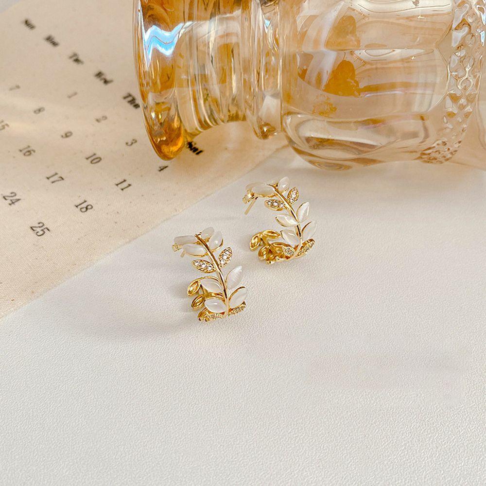 Khuyên Tai Nữ Hình Chữ C Thời Trang Hàn Quốc Xinh Xắn