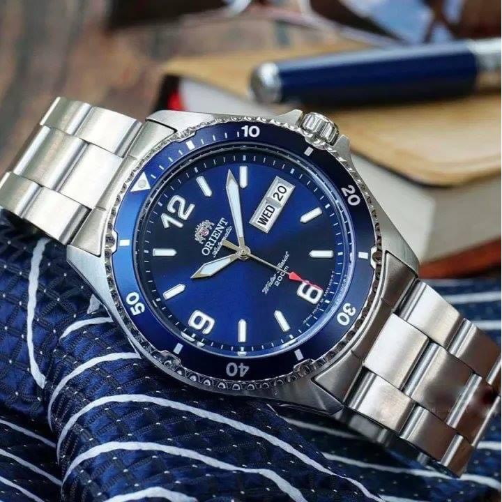 Đồng hồ nam cao cấp Orient Mako II Blue